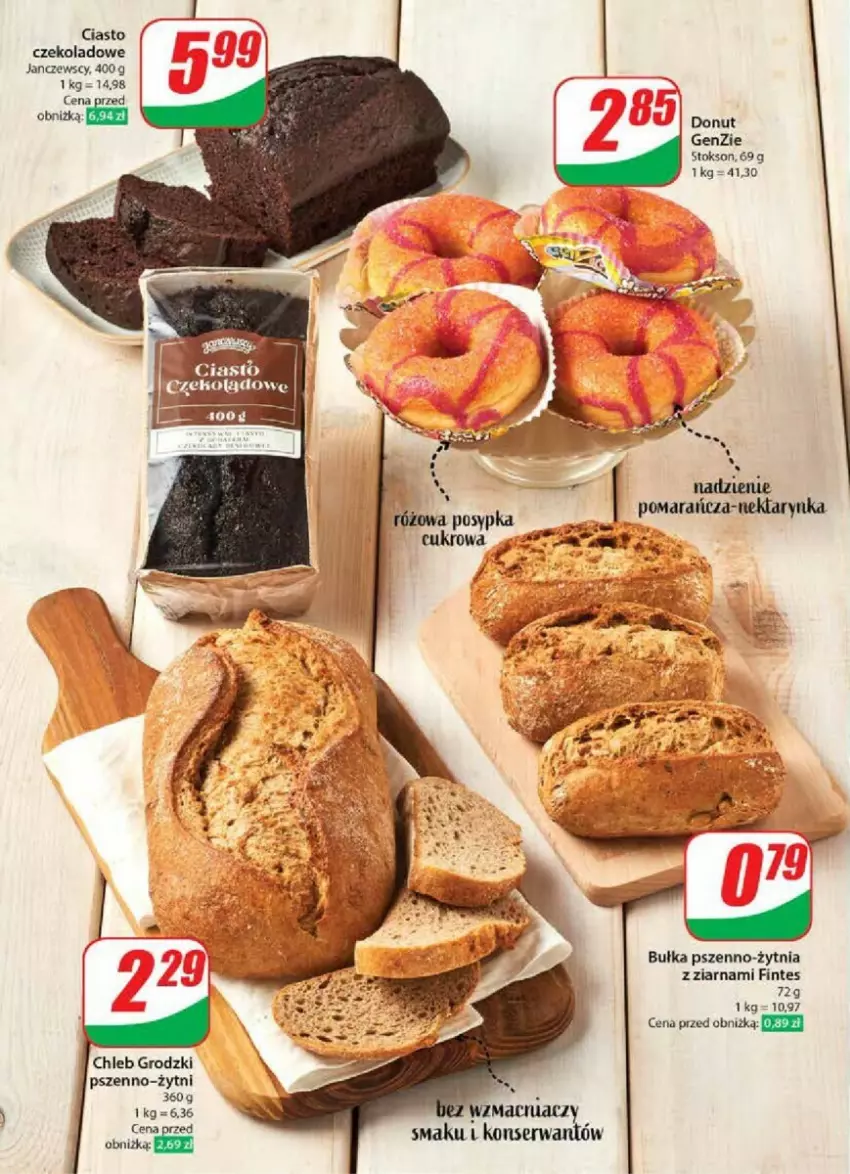 Gazetka promocyjna Dino - ważna 29.05 do 04.06.2024 - strona 30 - produkty: Bułka, Chleb, Donut