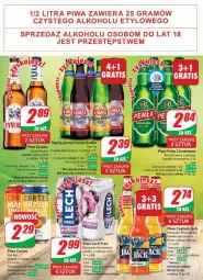 Gazetka promocyjna Dino - Gazetka - ważna od 04.06 do 04.06.2024 - strona 43 - produkty: Piwo, Pur, Perła, Radler, Wino, Napój, Captain Jack