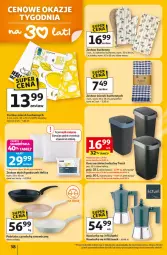 Gazetka promocyjna Auchan - 30 Lat Hipermarket - Gazetka - ważna od 28.01 do 28.01.2026 - strona 38 - produkty: Kosz, Rękawica kuchenna, Patelnia, Kawiarka