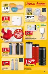 Gazetka promocyjna Auchan - 30 Lat Hipermarket - Gazetka - ważna od 28.01 do 28.01.2026 - strona 39 - produkty: Ser, Por, Salaterka, Serwetki, LANA, Talerz, Kubek termiczny, Kubek, Deser