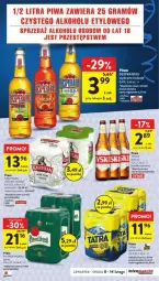 Gazetka promocyjna Intermarche - Gazetka - ważna od 14.02 do 14.02.2024 - strona 10 - produkty: Piwo, Kasztelan, Tyskie, Tatra, Pilsner Urquell, Desperados