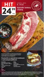 Gazetka promocyjna Intermarche - Gazetka - ważna od 14.02 do 14.02.2024 - strona 18 - produkty: Piec, Cebula, Top, Sól, Sezam, Pieprz, Szponder wołowy, Mięso, Jabłka, Fa