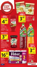 Gazetka promocyjna Intermarche - Gazetka Intermarche - Gazetka - ważna od 08.11 do 08.11.2023 - strona 5 - produkty: Ketchup, Por, Papier, Kiwi, Dżem, Velvet, Ręcznik, Rolki, Tymbark, Pudliszki, Napój niegazowany, Gres, Napój, Knorr