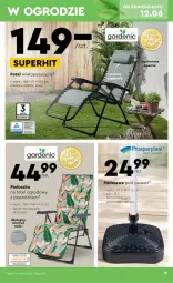 Gazetka promocyjna Biedronka - Gazetka - ważna od 25.06 do 25.06.2023 - strona 19 - produkty: Parasol, Fotel, Poduszka, Fa