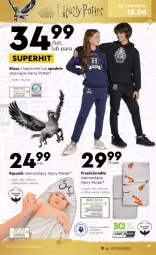 Gazetka promocyjna Biedronka - Gazetka - ważna od 25.06 do 25.06.2023 - strona 35 - produkty: Kawa, Bluza z kapturem, Prześcieradło, Ręcznik, Dzieci, Spodnie, Bluza, Harry Potter, Fa