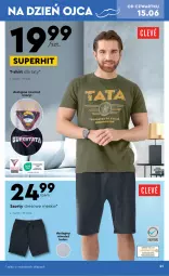 Gazetka promocyjna Biedronka - Gazetka - ważna od 25.06 do 25.06.2023 - strona 41 - produkty: Szorty, T-shirt, Dres, K2