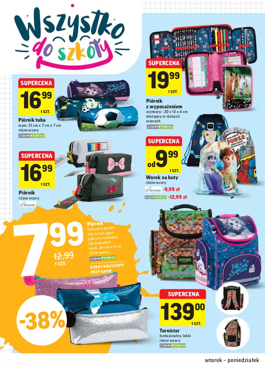 Gazetka promocyjna Intermarche - ważna 03.08 do 09.08.2021 - strona 36 - produkty: Buty, Piórnik