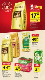 Gazetka promocyjna Intermarche - Gazetka - ważna od 31.01 do 31.01.2024 - strona 21 - produkty: Kawa ziarnista, Kawa, Mocca Fix Gold, Woseba, Herbata