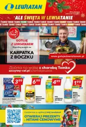 Gazetka promocyjna Lewiatan - Gazetka - ważna od 11.12 do 11.12.2024 - strona 1 - produkty: Majonez, Winiary, Karp, Czekolada, Olej, Miecz