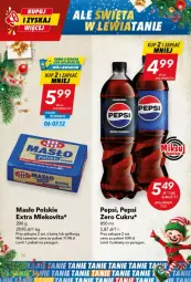 Gazetka promocyjna Lewiatan - Gazetka - ważna od 11.12 do 11.12.2024 - strona 7 - produkty: Mlekovita, Pepsi, Masło, Mleko