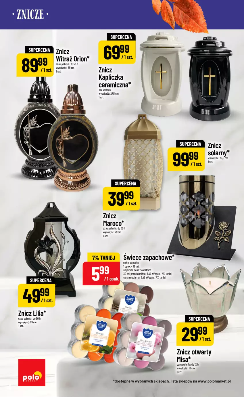 Gazetka promocyjna PoloMarket - Oferta Inspirujący TYDZIEŃ - ważna 07.10 do 13.10.2026 - strona 4 - produkty: Sok, Znicz