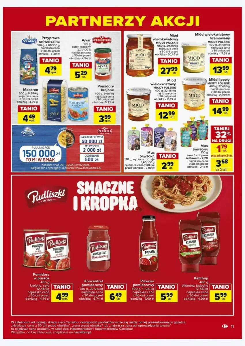 Gazetka promocyjna Carrefour - ważna 06.02 do 17.02.2024 - strona 3 - produkty: Duda, Fa, Miód