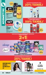 Gazetka promocyjna Netto - Od Poniedziałku - Gazetka - ważna od 17.05 do 17.05.2025 - strona 22 - produkty: Gra, Old Spice, Discreet, Always, Podpaski, Wkładki, Antyperspirant, Nivea