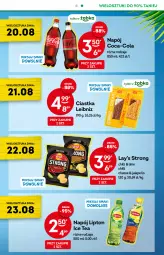 Gazetka promocyjna Żabka - Gazetka - ważna od 23.08 do 23.08.2022 - strona 3 - produkty: Ciastka, Ice tea, Coca-Cola, Lipton, Lay’s, Napój