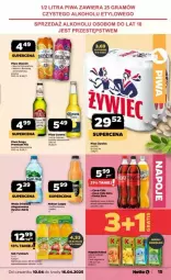 Gazetka promocyjna Netto - Gazetka - ważna od 16.04 do 16.04.2025 - strona 7 - produkty: Piwo, Napoje, Tymbark, Cappy, Kubuś, Nektar, Fa