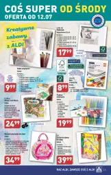 Gazetka promocyjna Aldi - COŚ do domu i nie tylko - Gazetka - ważna od 15.07 do 15.07.2023 - strona 8 - produkty: Sok, Ser, Mop, Koc, Gra, Papier, Dinozaur, Klej, Wełna, Foremki, Paleta, Dzieci, Klocki, Owoce, Obraz, Babeczki, Szpatułka, Fa