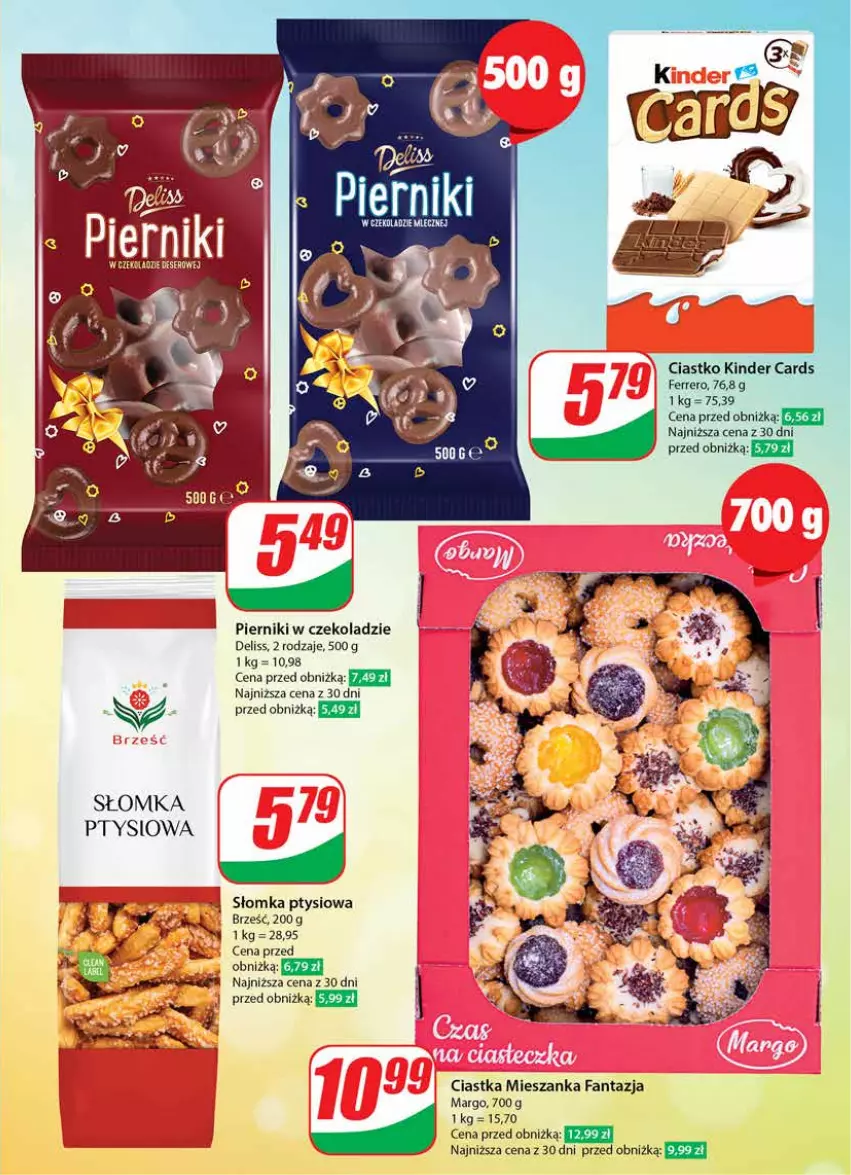 Gazetka promocyjna Dino - Gazetka 18 / 2024 - ważna 02.05 do 07.05.2024 - strona 7 - produkty: Ciastka, Deliss, Fa, Fanta, Ferrero, Kinder, LG, Piernik, Pierniki w czekoladzie