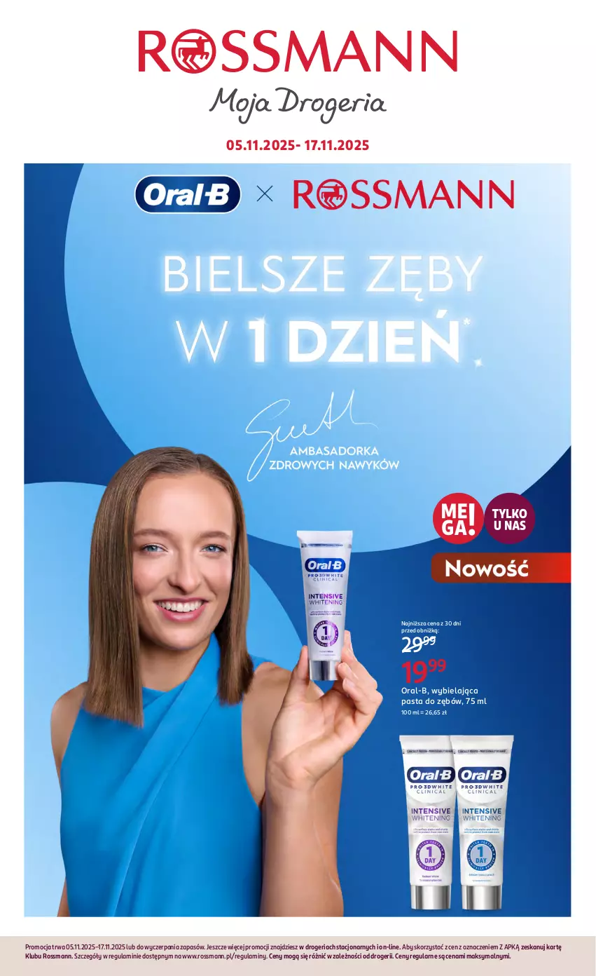 Gazetka promocyjna Rossmann - 5 listopada - ważna 05.11 do 17.11.2025 - strona 16 - produkty: Pasta do zębów