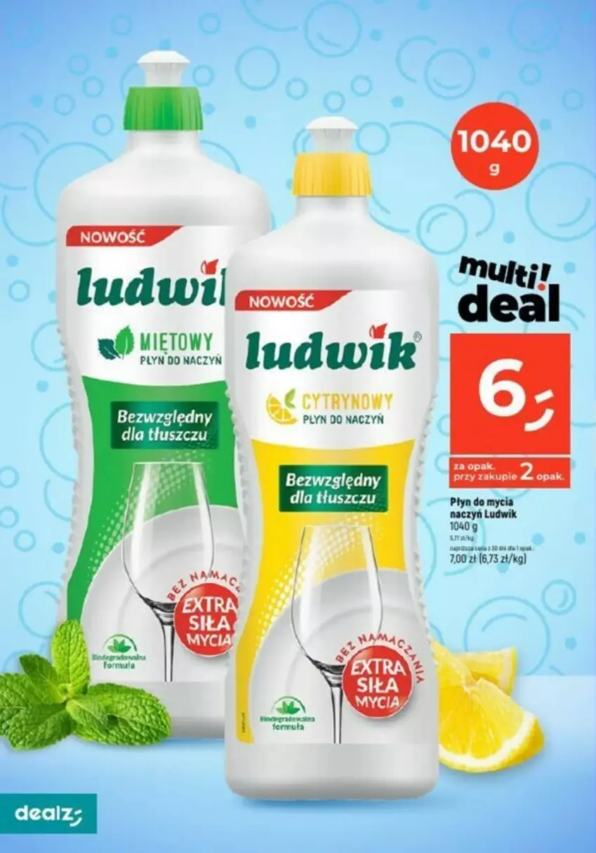 Gazetka promocyjna Dealz - ważna 07.09 do 13.09.2023 - strona 2 - produkty: Ludwik, Płyn do mycia