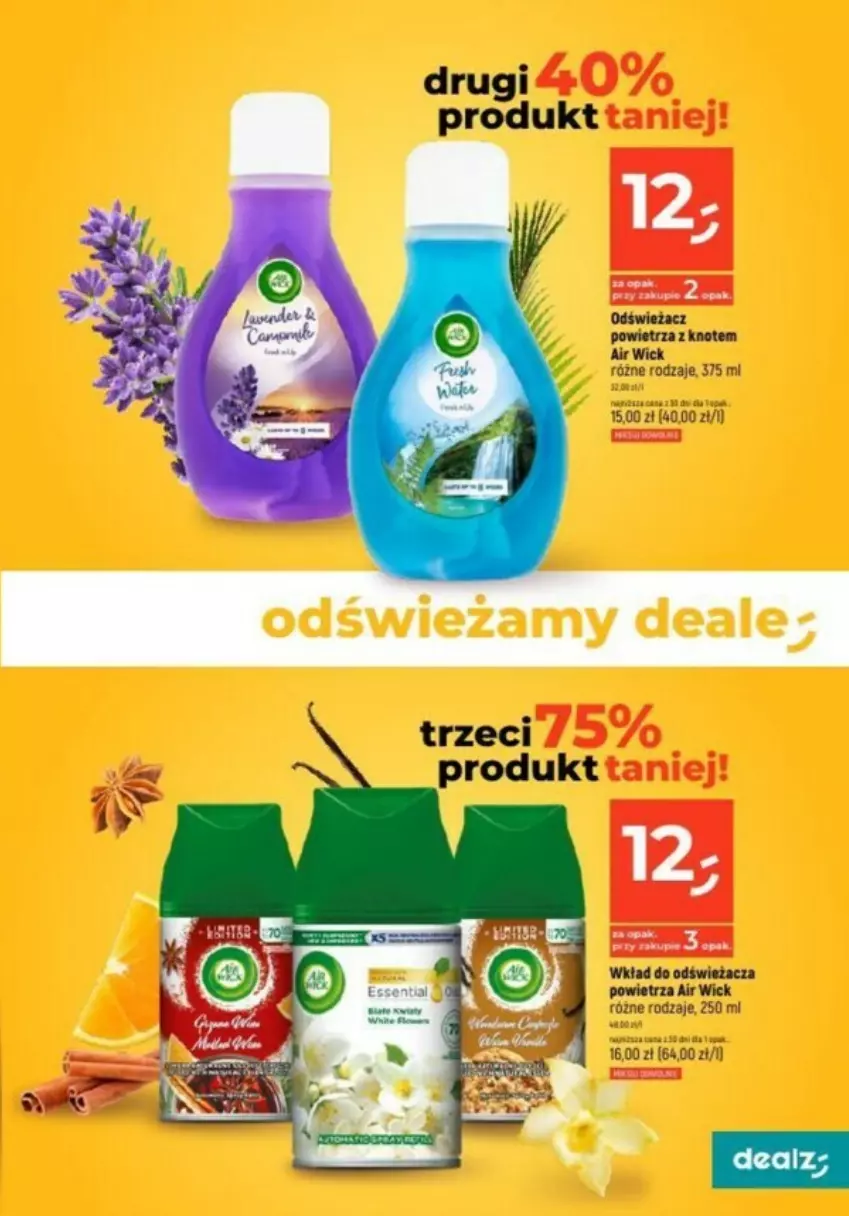 Gazetka promocyjna Dealz - ważna 07.09 do 13.09.2023 - strona 22 - produkty: Air Wick, Fa