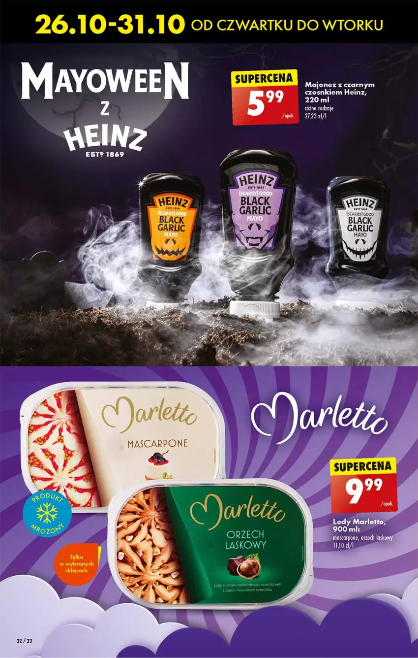 Gazetka promocyjna Biedronka - Od czwartku - ważna 26.10 do 01.11.2023 - strona 32 - produkty: Lack, Mascarpone, Top