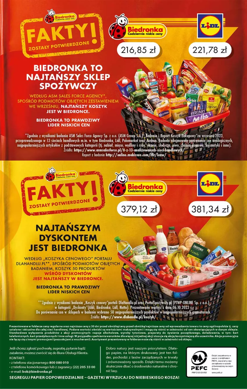 Gazetka promocyjna Biedronka - Od czwartku - ważna 26.10 do 01.11.2023 - strona 48 - produkty: Gra, Kosz, Mięso, Napoje, Papier, Por, Portal, Telefon