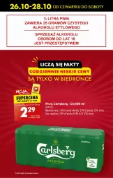Gazetka promocyjna Biedronka - Od czwartku - Gazetka - ważna od 01.11 do 01.11.2023 - strona 13 - produkty: Piwa, Piwo, Gra, Cif, Carlsberg, Fa