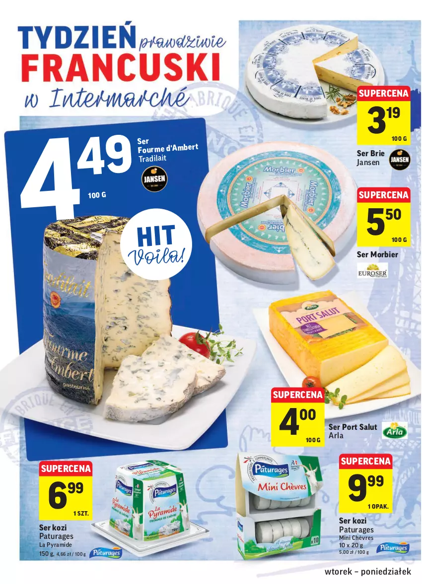 Gazetka promocyjna Intermarche - Gazetka promocyjna - ważna 23.11 do 29.11.2021 - strona 2 - produkty: Brie, Por, Ser, Ser kozi