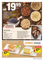 Gazetka promocyjna Intermarche - Gazetka promocyjna - Gazetka - ważna od 29.11 do 29.11.2021 - strona 20 - produkty: Piec, Pistacje, Top, Ser, Papier, Migdały, Pojemnik, Daktyle, Płatki owsiane, Tonik, Miód, Foremki, Baton, Szklanka, Lanki, Masło, Masło orzechowe