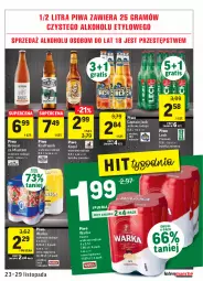 Gazetka promocyjna Intermarche - Gazetka promocyjna - Gazetka - ważna od 29.11 do 29.11.2021 - strona 29 - produkty: Piwa, Piwo, Top, Gra, Warka, Captain Jack, Kozel, Lech Premium