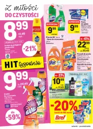Gazetka promocyjna Intermarche - Gazetka promocyjna - Gazetka - ważna od 29.11 do 29.11.2021 - strona 32 - produkty: Płyn do prania, Domestos, Spray do czyszczenia, Proszek do prania, Cillit Bang, Vizir, Silan, Płyn do płukania, Płyn do wc, Pronto, Kapsułki do prania, Blend-a-Med