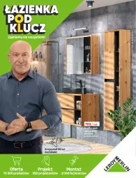 Gazetka promocyjna Leroy Merlin - Łazienka pod klucz - Gazetka - ważna od 18.01 do 18.01.2022 - strona 1 - produkty: Szafka pod umywalkę, Szafka, Fa
