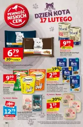 Gazetka promocyjna Auchan - z MAŁĄ CENKĄ dźwigniesz więcej! Hipermarket - Gazetka - ważna od 19.02 do 19.02.2025 - strona 44 - produkty: Mokra karma, Brit, Sucha karma