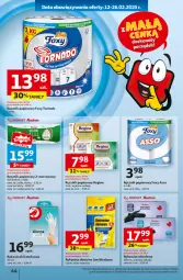 Gazetka promocyjna Auchan - z MAŁĄ CENKĄ dźwigniesz więcej! Hipermarket - Gazetka - ważna od 19.02 do 19.02.2025 - strona 52 - produkty: Gin, Papier, Rękawice, Ręcznik, Rolki, Foxy