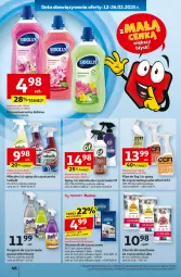 Gazetka promocyjna Auchan - z MAŁĄ CENKĄ dźwigniesz więcej! Hipermarket - Gazetka - ważna od 19.02 do 19.02.2025 - strona 54 - produkty: Ludwik, Chusteczki do czyszczenia, Cif, Spray do czyszczenia, Sofa, Mleczko, Chusteczki, Preparat do czyszczenia, Sidolux, Fa