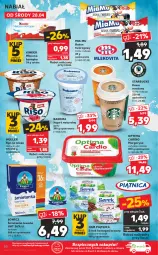 Gazetka promocyjna Kaufland - OFERTA TYGODNIA - Gazetka - ważna od 05.05 do 05.05.2021 - strona 30 - produkty: Piec, Ryż na mleku, Jogurt naturalny, Ser, Ryż, Piątnica, Jogurt, Optima Cardio, Kawa, Mlekovita, Serek homogenizowany, Serek, Optima, Margaryna, Bakoma, Müller, Baton, Mleczna kanapka, Kinder, Mleko