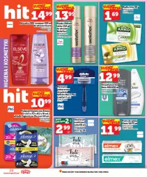 Gazetka promocyjna Topaz - Gazetka - Gazetka - ważna od 06.05 do 06.05.2026 - strona 28 - produkty: Elseve, Top, Wellaflex, Palmolive, Pasta do zębów, Dove, Wella, Szynka, Chusteczki, Gillette, Maszynka, Odżywka, Mydło, Elmex, Colgate, Lakier, LG, Fa