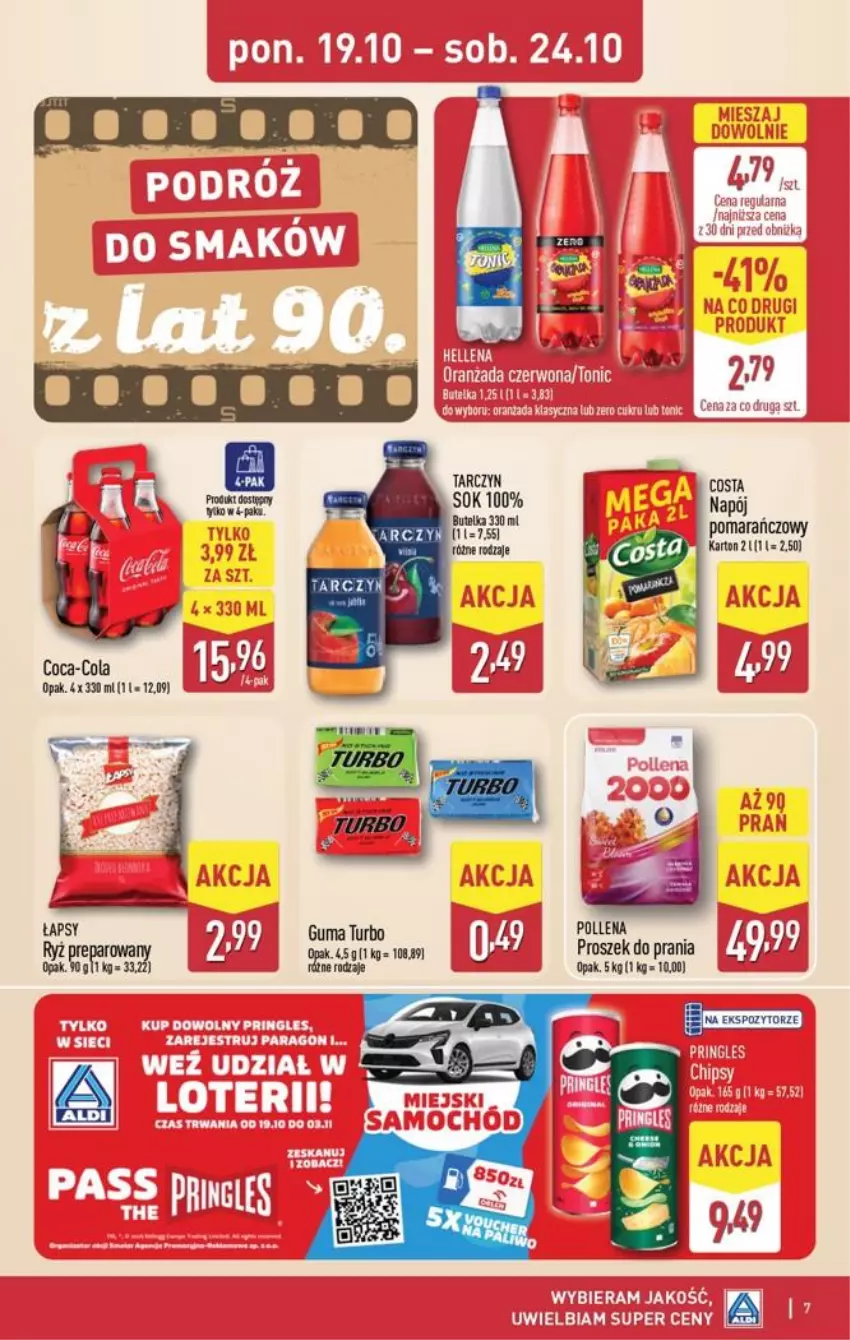 Gazetka promocyjna Aldi - Smakowita podróż - ważna 19.10 do 24.10.2026 - strona 7 - produkty: Coca-Cola, Napój