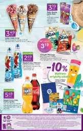 Gazetka promocyjna Stokrotka - Stokrotka Express - Gazetka - ważna od 30.08 do 30.08.2023 - strona 3 - produkty: Warzywa, Telefon, Coca-Cola, Chrupki, Lody, Fanta, Owoce, Sprite, Napój, Mięso, Fa