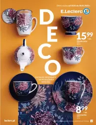Gazetka promocyjna E Leclerc - Gazetka - ważna od 30.01 do 30.01.2022 - strona 1 - produkty: Ser, Filiżanka, Kubek, LG