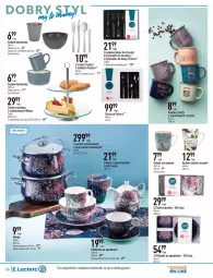 Gazetka promocyjna E Leclerc - Gazetka - ważna od 30.01 do 30.01.2022 - strona 6 - produkty: Sok, Ser, Por, Noż, Zaparzacz, Tera, LANA, Talerz, Talerz deserowy, Filiżanka, Kubek, Deser, Pokrywa, Miska