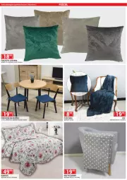Gazetka promocyjna Merkury Market - Gazetka - ważna od 31.01 do 31.01.2024 - strona 21 - produkty: Koc, Poszewka, Narzuta, Krzesło, Poduszka