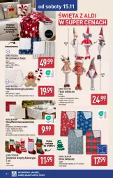 Gazetka promocyjna Aldi - Pełna oferta - Gazetka - ważna od 15.11 do 15.11.2025 - strona 10 - produkty: Teleskop, Koc, Choinka, Inka, Stek, Poduszka dekoracyjna, Karp, Wełna, Bieżnik, Obrus, Poduszka