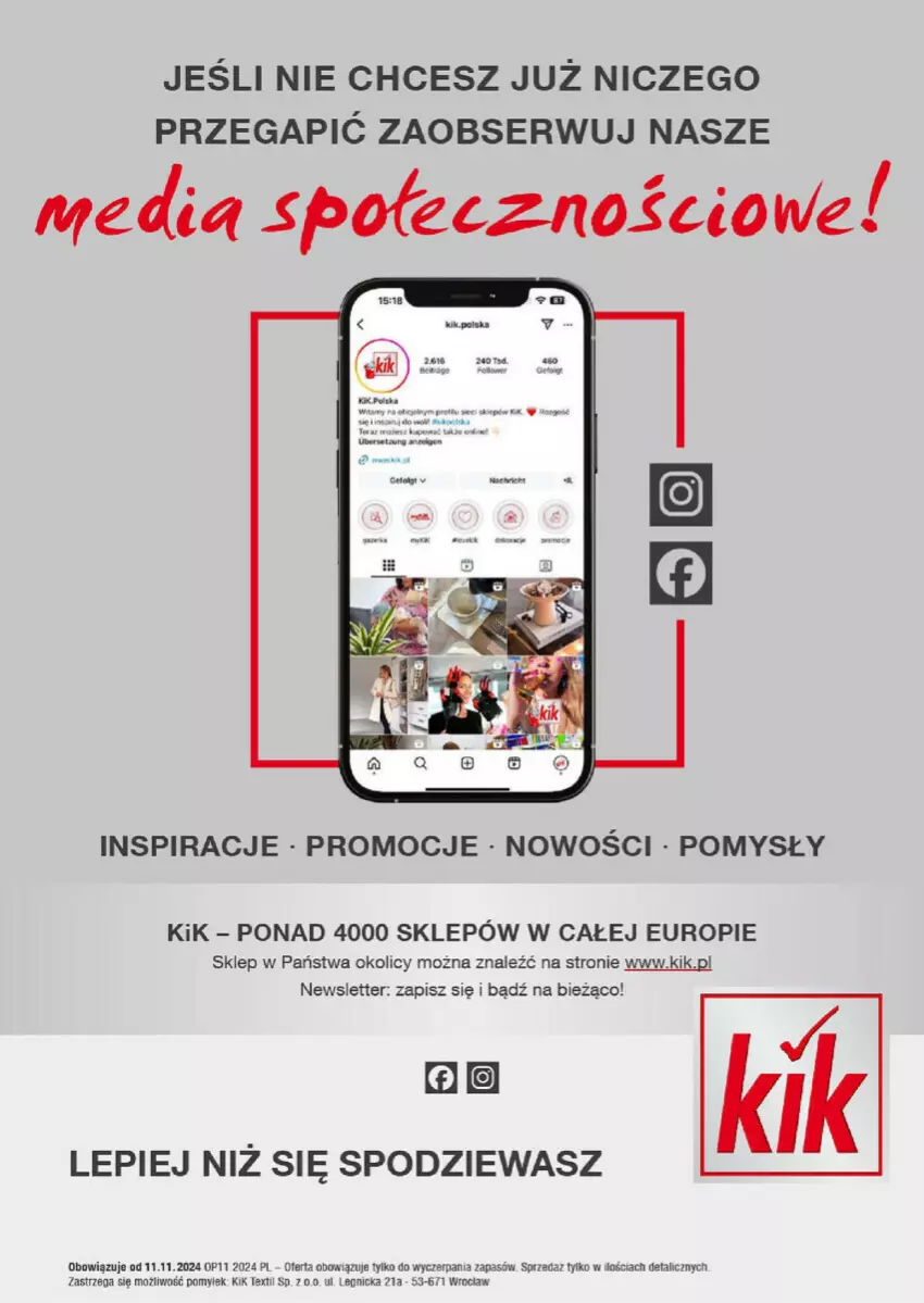 Gazetka promocyjna Kik - ważna 11.11 do 17.11.2024 - strona 19 - produkty: Ser