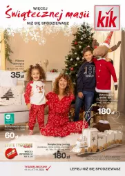Gazetka promocyjna Kik - Gazetka - ważna od 17.11 do 17.11.2024 - strona 1 - produkty: Pociąg, Dzieci, Renifer, Piżama