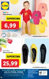 Gazetka promocyjna Lidl - GAZETKA - Gazetka - ważna od 03.04 do 03.04.2021 - strona 45 - produkty: Body, Baleriny, Dzieci