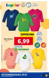 Gazetka promocyjna Lidl - GAZETKA - Gazetka - ważna od 03.04 do 03.04.2021 - strona 7 - produkty: Body, Dzieci