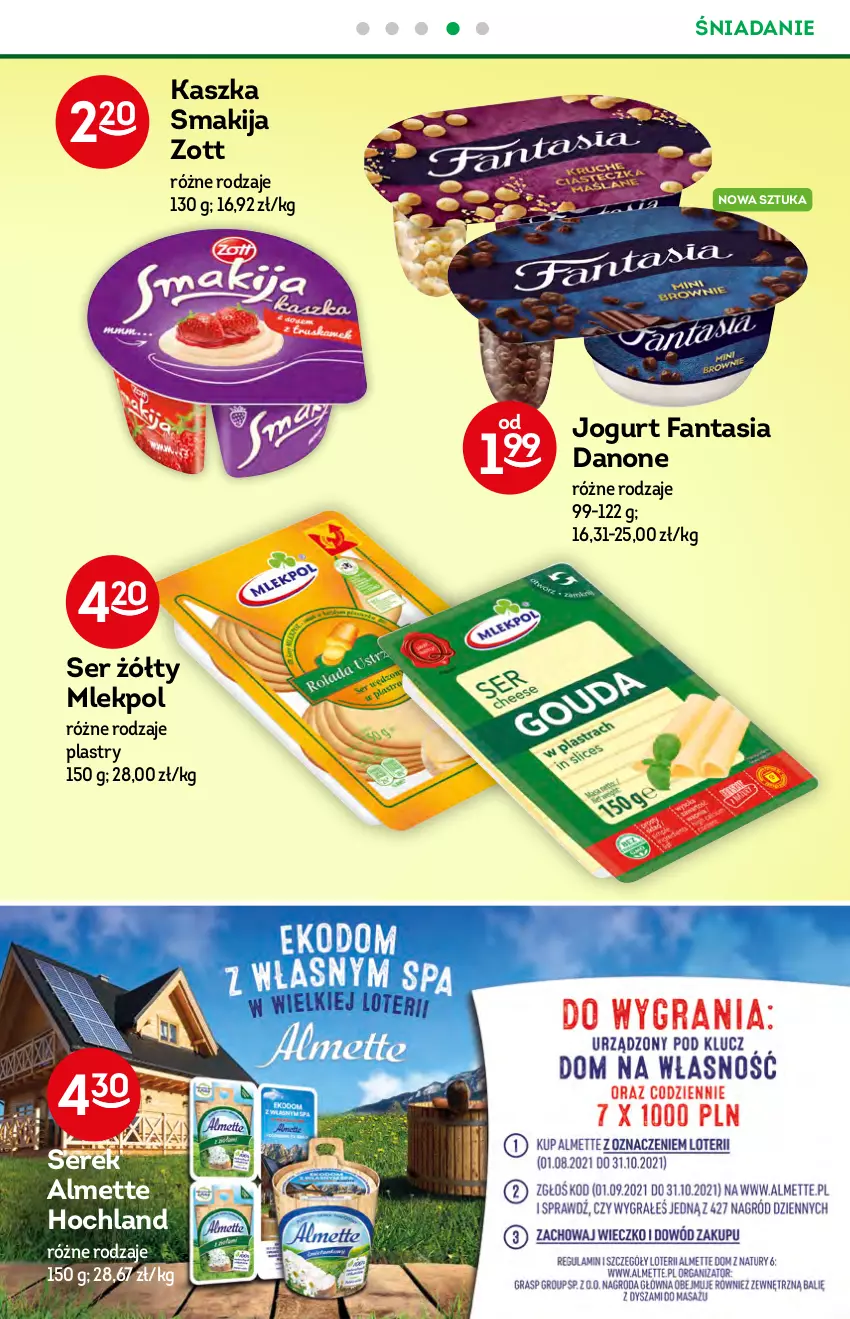 Gazetka promocyjna Żabka - ważna 18.08 do 24.08.2021 - strona 29 - produkty: Almette, Danone, Fa, Fanta, Hochland, Jogurt, Ser, Serek, Smakija, Zott