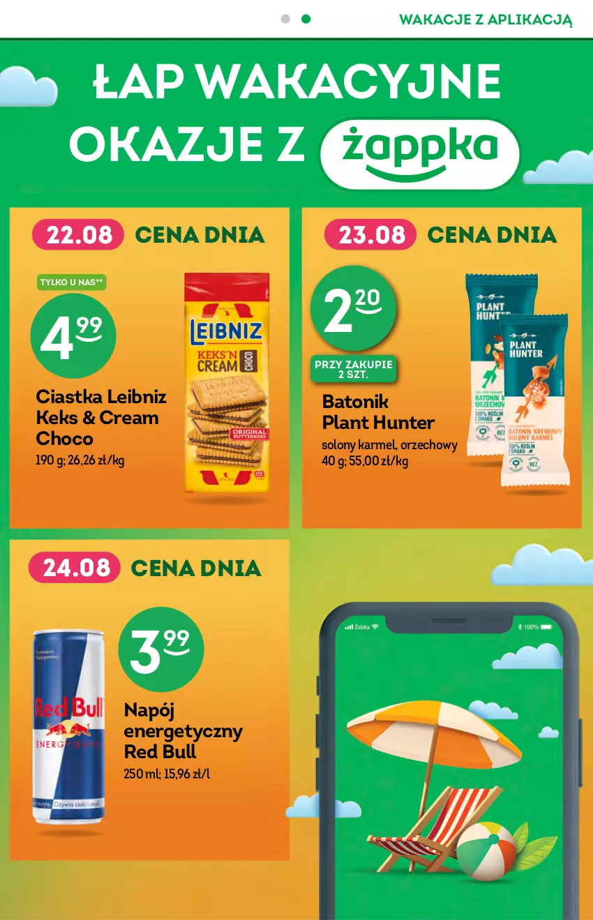 Gazetka promocyjna Żabka - ważna 18.08 do 24.08.2021 - strona 7 - produkty: Baton, Ciastka, Napój, Napój energetyczny, O nas, Red Bull, Tonik