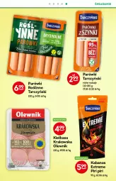 Gazetka promocyjna Żabka - Gazetka - ważna od 24.08 do 24.08.2021 - strona 30 - produkty: Kiełbasa krakowska, Parówki, Tarczyński, Kabanos, Kiełbasa, Olewnik